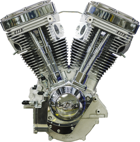 V111 Long-Block Engine- Natural - 84-&