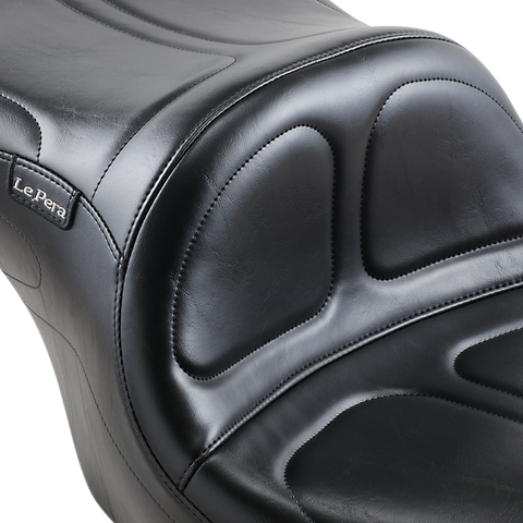 Maverick Seat - without Backrest - Stitched - Black - FLH/FLT &