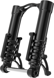 Fork Legs - 49 mm - Black Anodized - For Custom Radial Mount Brake Caliper