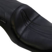 Sorrento 2-Up Seat - Stitched - Black - FLHR '02-'07