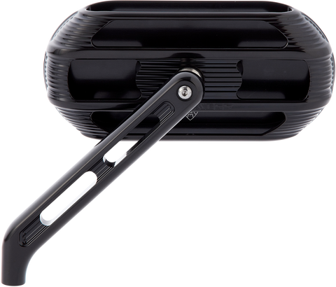 Mirror - Sidekick - Side View - Oval - Black - Left