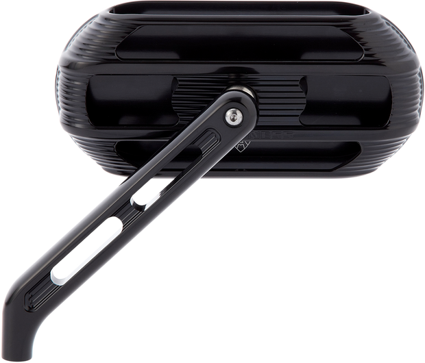 Mirror - Sidekick - Side View - Oval - Black - Left