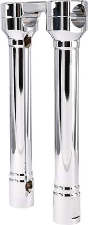 Hole Shot Risers - 10" - Chrome