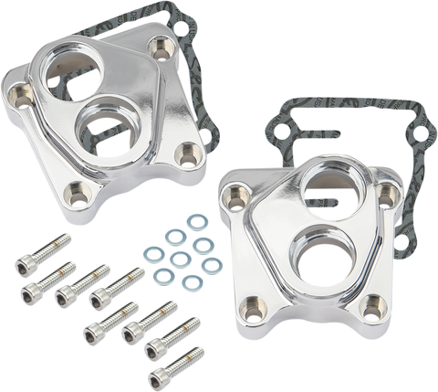Billet Tappet Covers - Chrome - Twin Cam