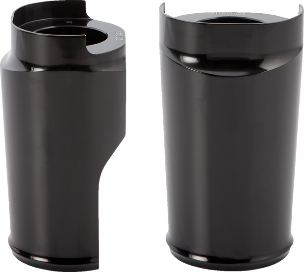 Fat Tire Fork Boot Cover - Black Anodized - Smooth
