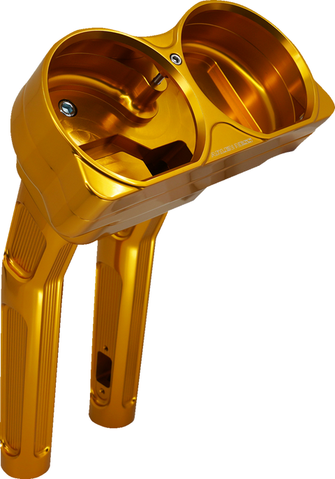 Method Kickback Handlebar Riser - 10" - Gold