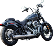 Grand National Slip-On Muffler - 50 State - 4" Chrome - M8 Softail