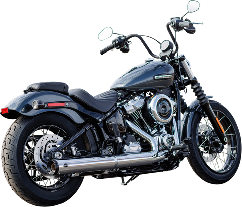 Grand National Slip-On Muffler - 50 State - 4" Chrome - M8 Softail