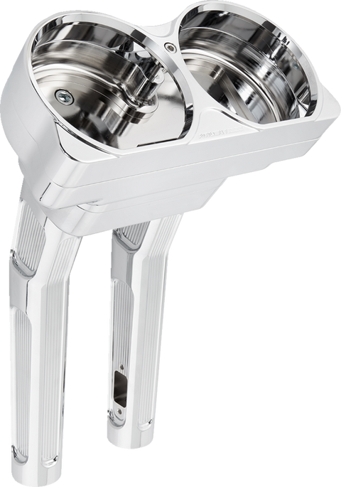 Method Kickback Handlebar Riser - 10" - Chrome