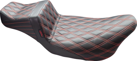 Tailwhip Daddy Long Legs Seat - Double Diamond w/ Red Thread - FL &