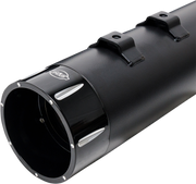 4-1/2" MK45 Performance Mufflers - Black Tracer