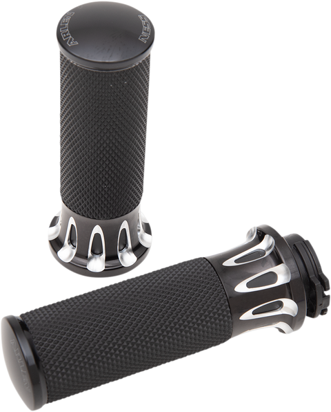 Fusion Deep Cut Grips - Cable - Black