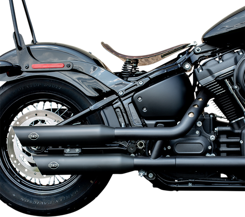 Slash Cut Mufflers - 50 State - Black