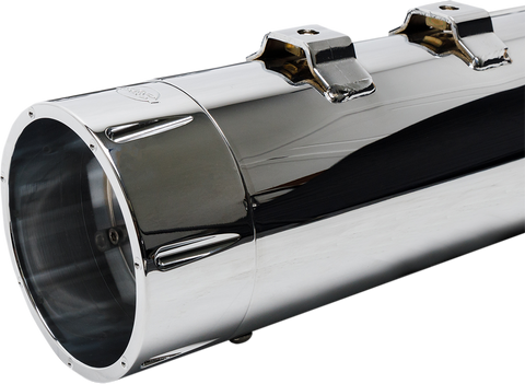 4-1/2" MK45 Performance Mufflers - Chrome Tracer