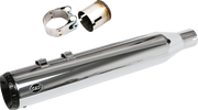 2-into-1 Swindler Exhaust Conversion Kit - 4-1/2" - Chrome - M8 Touring