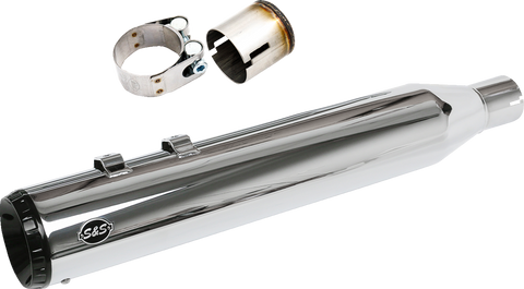 2-into-1 Swindler Exhaust Conversion Kit - 4-1/2" - Chrome - M8 Touring