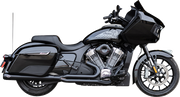 2-into-1 Qualifier Exhaust System - Guardian Black - 49 State - Indian with PowerPlus