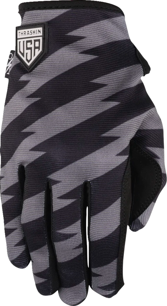Stars & Bolts Stealth Gloves - Black/Gray - Large