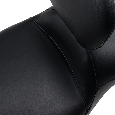 Maverick Daddy Long Legs Seat - With Backrest - Black - Smooth - FL &