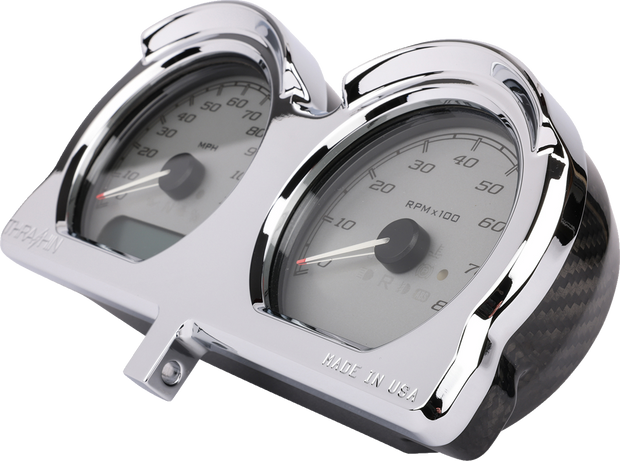 Gauge Relocation Kit - Chrome