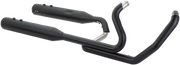 El Dorado Dual Exhaust System - Black - Black Thruster