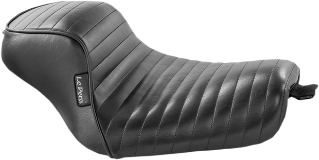 Sprocket Solo Seat - Pleated - Black - XL &