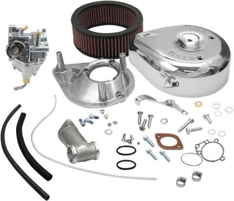 Super E Carburetor Kit with Manifold - Panhead