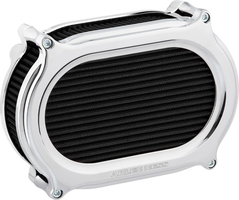 Stage 2 Oval Air Cleaner Kit - Chrome
