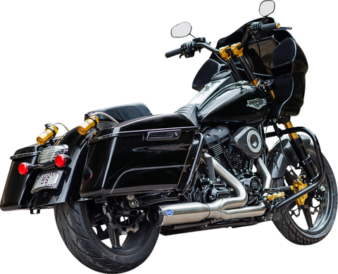 2-into-1 Qualifier Exhaust System - 50-State - Silver