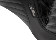 Kickflip Seat - Double Diamond Stitch - FLH/FLT '23-'24