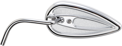 Mirror - Side View - Teardrop - Chrome - Left
