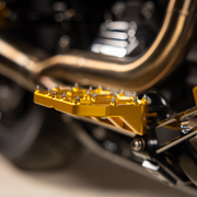 Mini Aggressor Floorboards - Gold - Rear