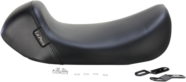Bare Bones Solo Seat - Smooth - Black - FL &