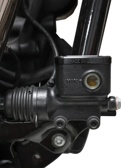 Brake Reservoir Cap - Rear - Black - Twice Cut - &