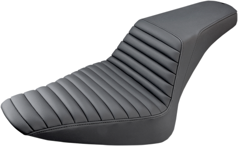Step-Up Seat - Front Tuck-n-Roll - Black - FLS