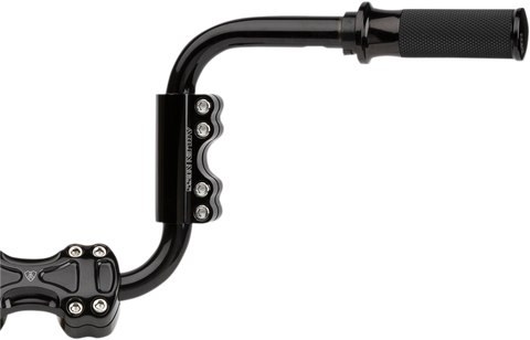 Modular Adjustable Handlebar Clamp - 1-1/4" - Black