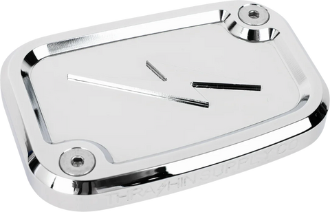 Master Cylinder Cover - Brake - Front - Chrome