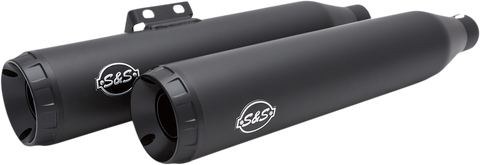 Grand National Slip-On Mufflers - Black