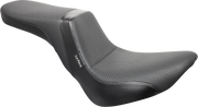 Daytona 2-Up Seat - Without Backrest - Basketweave - Black - FX/FL '18-'23