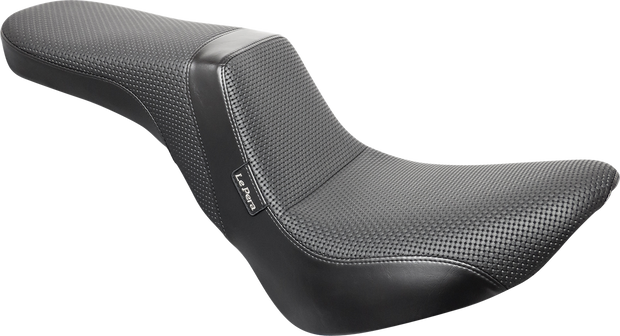 Daytona 2-Up Seat - Without Backrest - Basketweave - Black - FX/FL &
