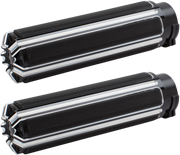 10-Gauge Comfort Grips - TBW - Black