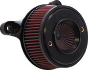 Air Stinger Stealth Air Cleaner Kit - Black Chrome Ring