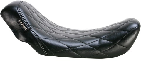 Bare Bones Solo Seat - Diamond Stitch - Black - Dyna &