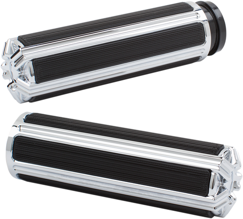10-Gauge Comfort Grips - Cable - Chrome
