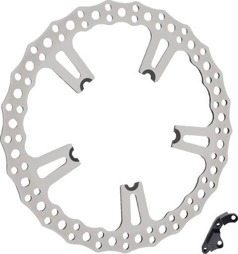 Jagged Brake Rotor - 15" - Right - Spoke-Mount