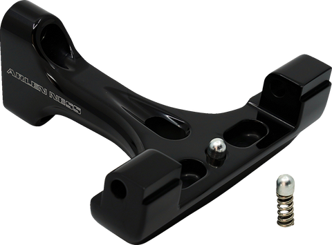 Forged Floorboard Mounts - Passenger - All Black