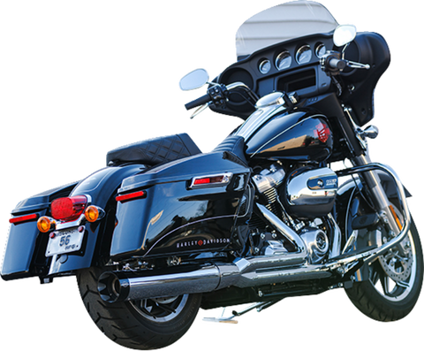 2-into-1 Sidewinder Exhaust System - 50-State - Chrome - M8 Touring