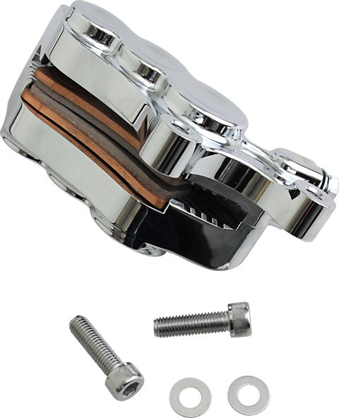 6-Piston Caliper - Front Right - Chrome - 11.8"
