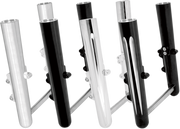Fork Legs - Chrome - Smooth - Dual Disc - '08-'13 FLT