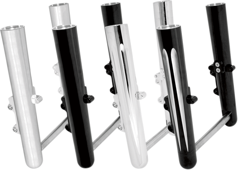 Fork Legs - Chrome - Smooth - Dual Disc - &